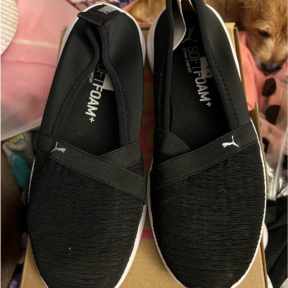 Puma Adelina slip on sneakers size 8.5 NWOB